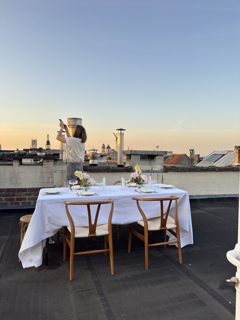 The Rooftop Dinner editorial image 2